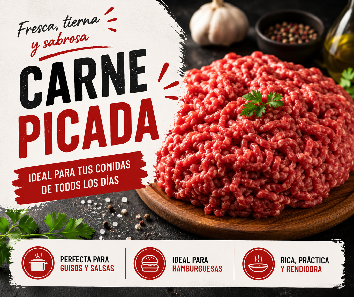 Carne Picada De Pollo
