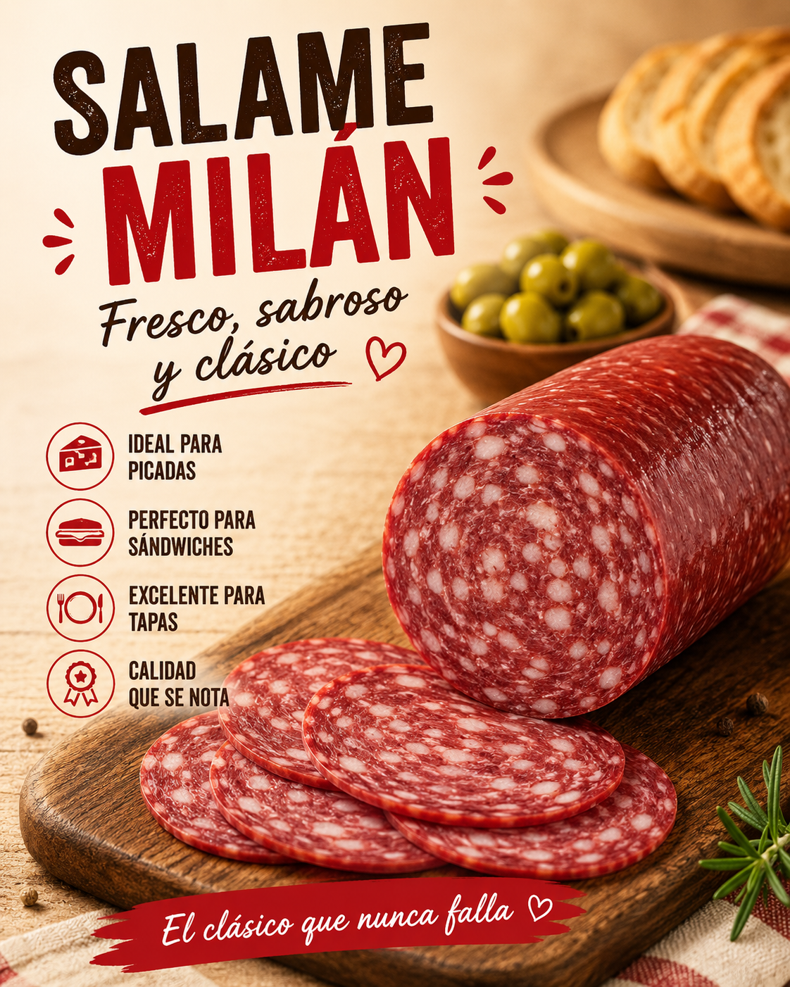 Salame Milán