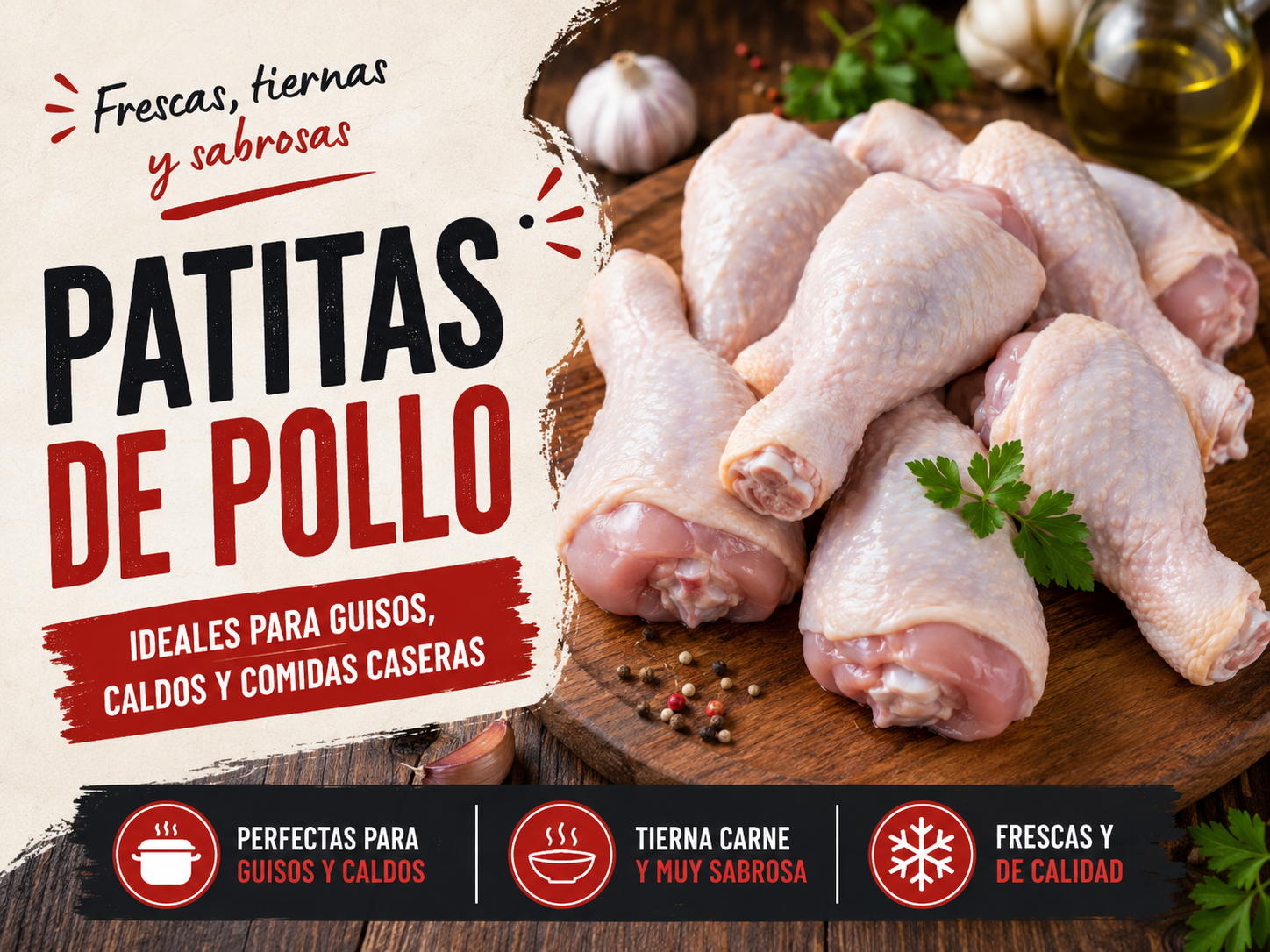Patitas de Pollo