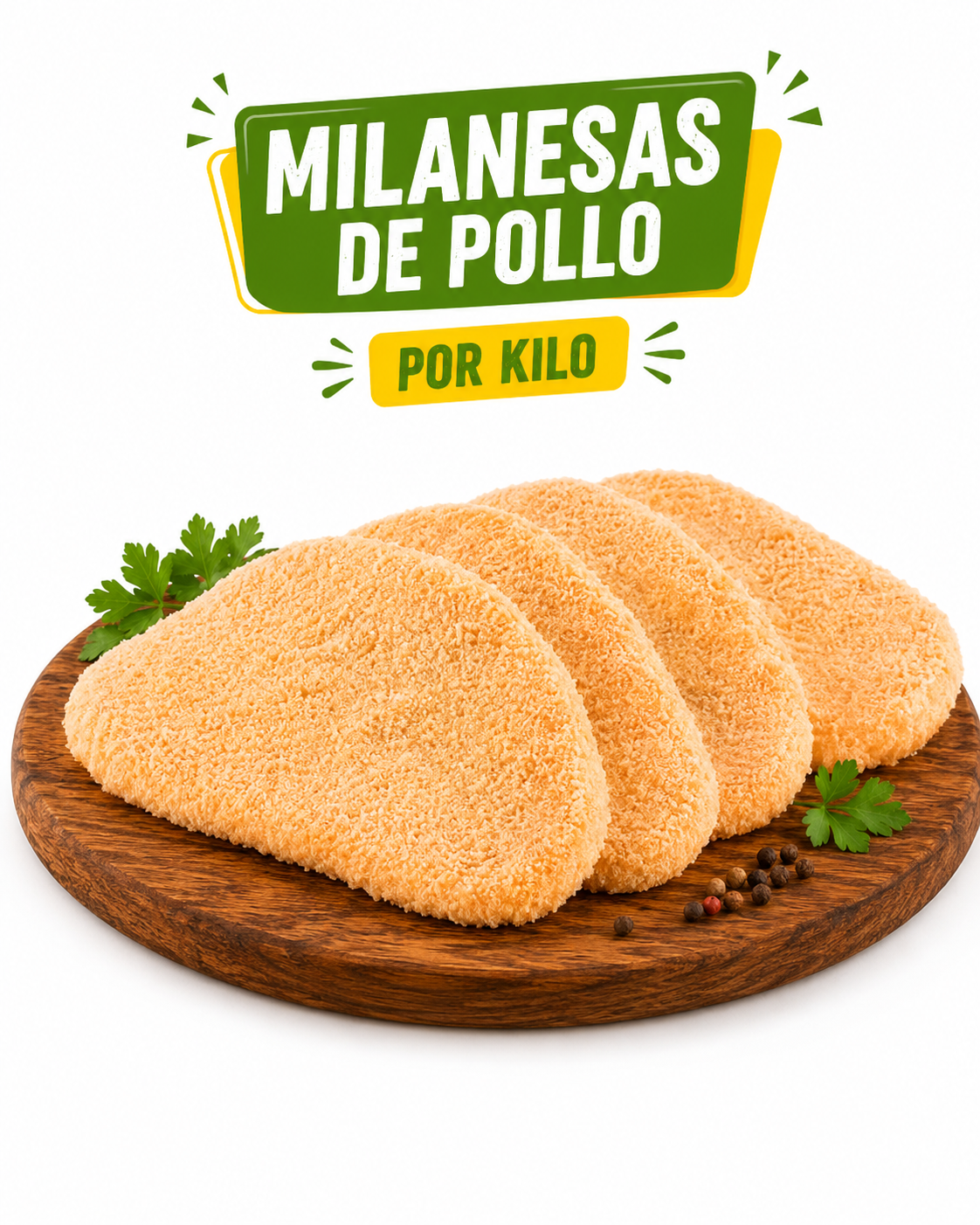 Milanesas de pechuga 