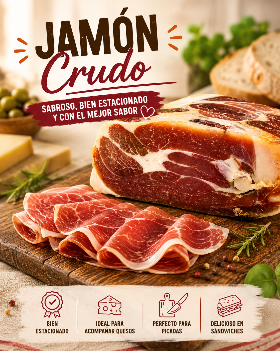 Jamón Crudo